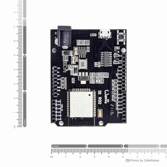 WEMOS D1 R32 ESP32 WIFI Bluetooth UNO 4MB Flash Micro USB Development - Foto 2