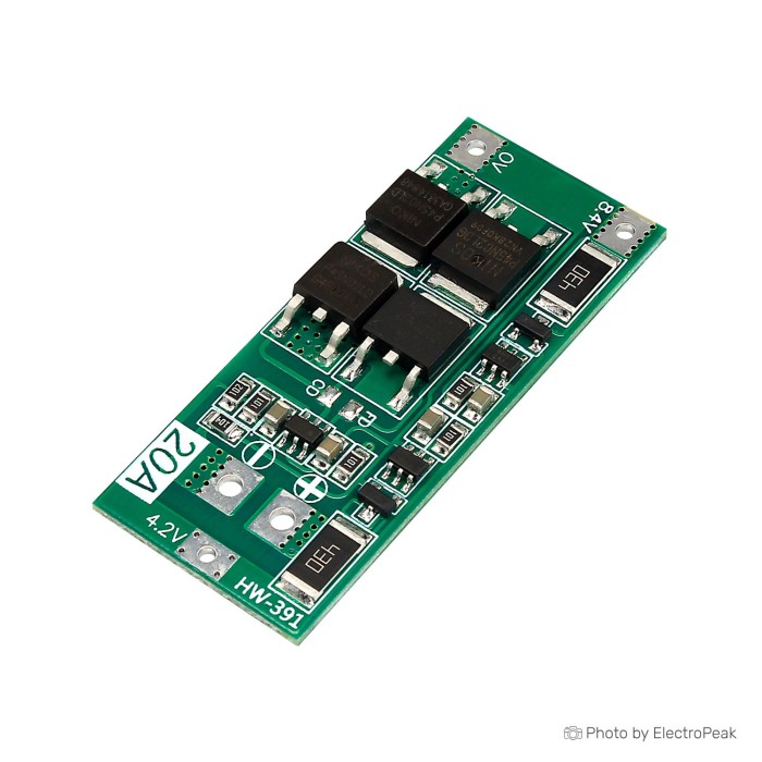 7S 24V 20A Li-ion Lithium 18650 Batterie BMS Protection Board Battery - Foto 13