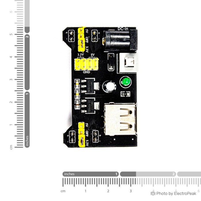 Aihasd Modulo Alimentazione Breadboard 2 Canali - 5V/3.3V, Doppia Uscita Per Circuiti Elettronici - Foto 9