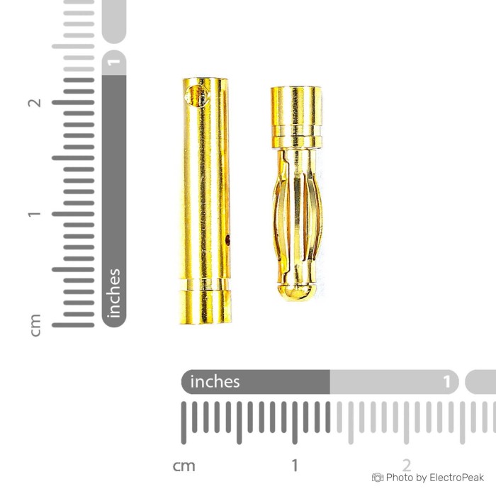2 Pezzi Cavo Di Ricarica Tamiya Su 4 Mm Oro Contatto Spina A Banana 14awg 30 Cm | Fruugo NL - Foto 7