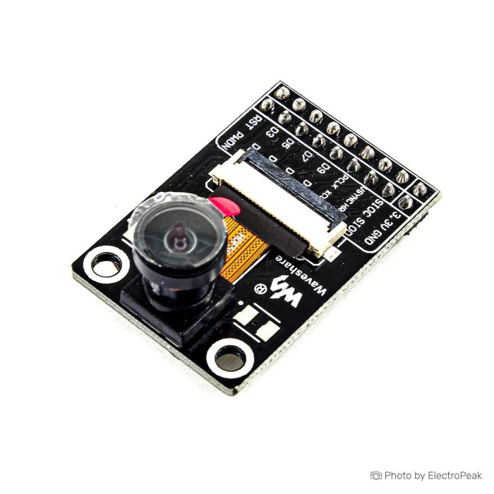Waveshare 5MP Camera Board OV5640 Sensor, Fisheye Lens