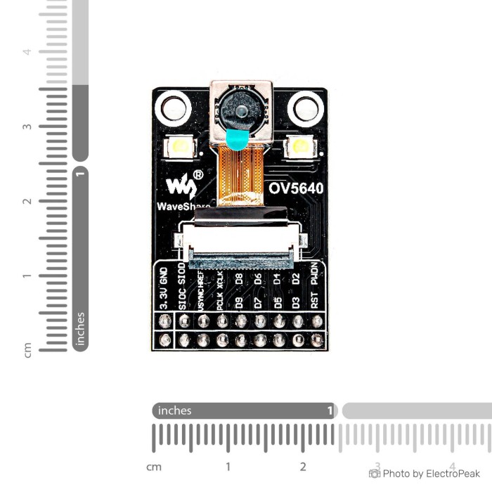 Waveshare Ov5640 Megapixel Camera Board (C) Auto Focusing