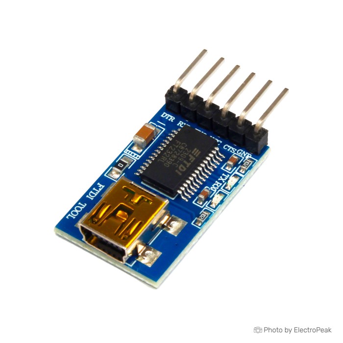 3.3-5V FT232RL FTDI USB To TTL Serial Adapter Module For Arduino Mini Port At ₹ 150/piece | Electronic Components And Electronics Module In New Delhi | ID: 2853128429391