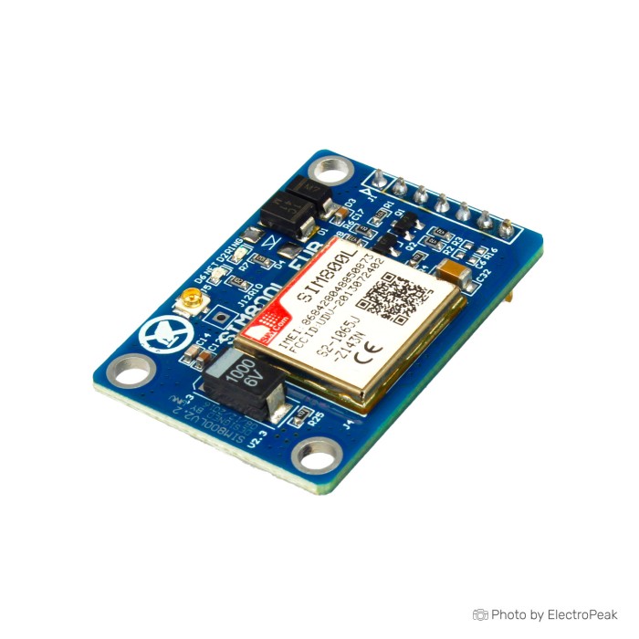 thumbnail image 2 of SIM800L GSM GPRS Module With TTL Port And IPEX Antenna - Quad-Band Wireless LGA Chip 2 of 2
