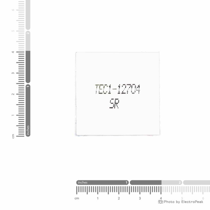 TEC1-12704 - Raffreddatore Termoelettrico Peltier 30 Mmx30 Mm - Foto 9