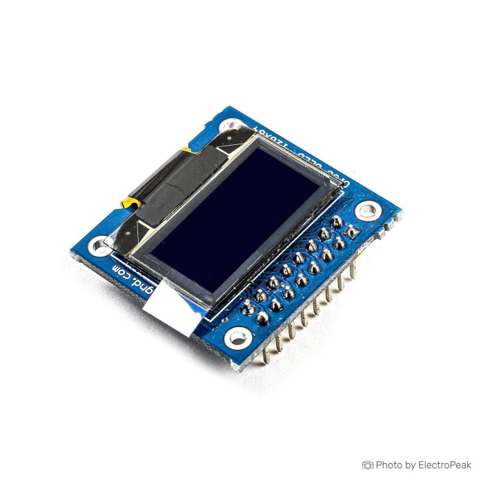 ESP32 SSD1306 0.96 OLED Display Interfacing using Arduino IDE