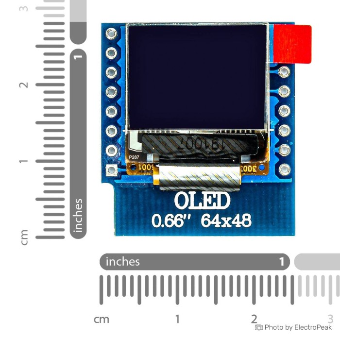 Frienda 5 Pieces I2C Display Module 0.91 Inch I2C OLED - View #13