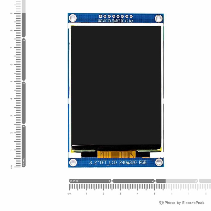 FainWan 2.2 Inch ILI9341 SPI TFT LCD Display 240x320 ILI9341 LCD Screen - View #8