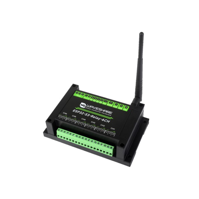 Waveshare Module Relais 8 Canaux Industriel Pour Raspberry Pi Pico - Isolation Alimentation Et Photocoupleur