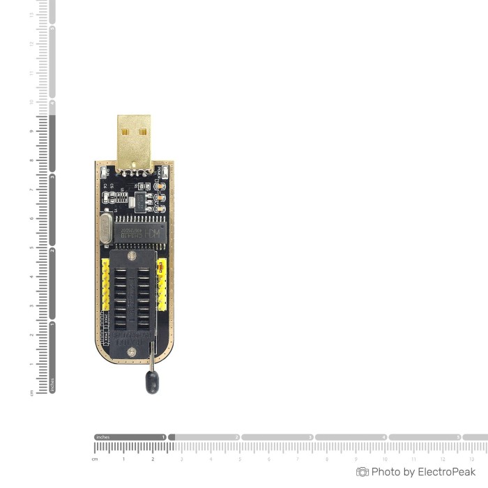 Programmatore USB CH341A - Per BIOS, EEPROM 24/25, STC E SPI Flash Con USB A TTL - Foto 2