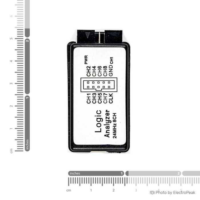Analizzatore Logico USB Binghe 8CH 24MHz - Compatibile Con Arduino