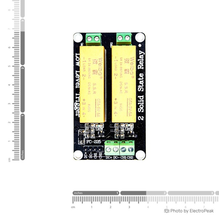 Solid State Relay Module 8 Channel - 5A SSR Board With Optocoupler ...