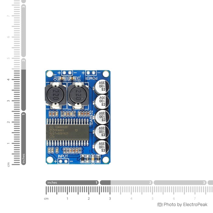 TsoLay Modulo Amplificatore Digitale Mono TDA8932 35W - Foto 3