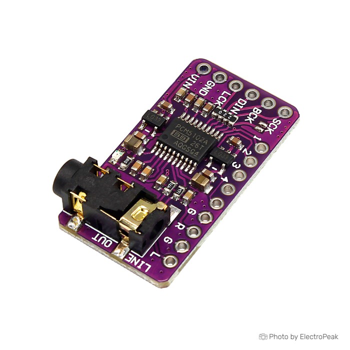 Modulo PCM5102 Hailege Convertitore Digitale-analogico