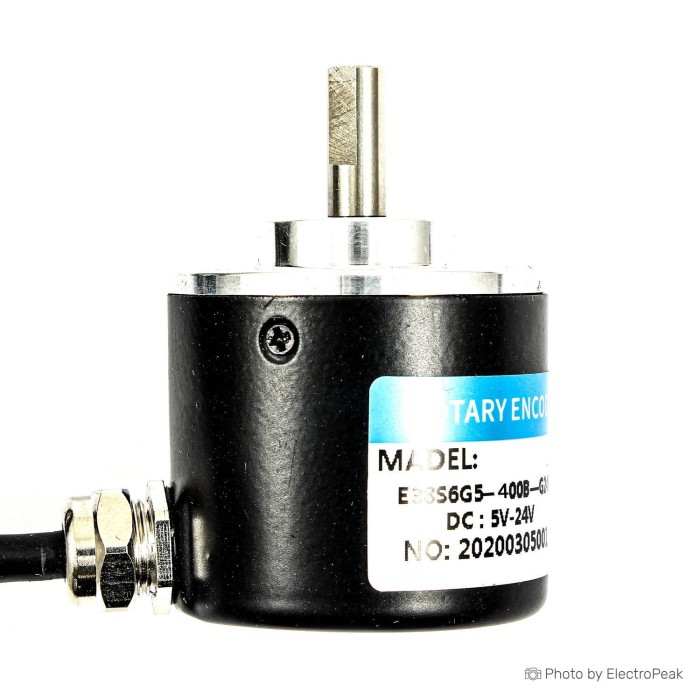 HN3806 Photoelectric Rotary Encoder - 400 P/R, 2-Phase