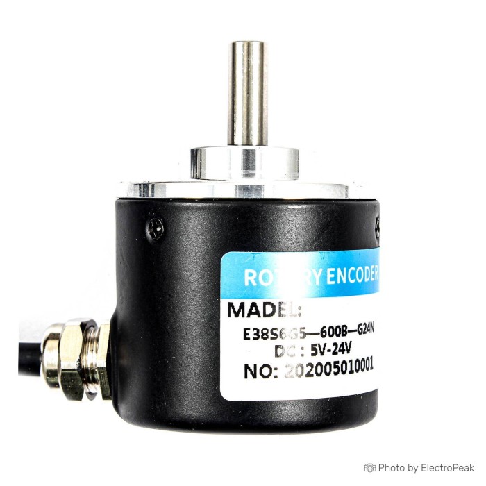 HN3806 Photoelectric Rotary Encoder - 600 P/R, 2-Phase