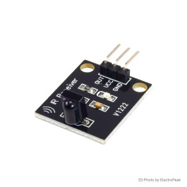 Sm0038 38KHz Infrared Receiver Module - ElectroPeak