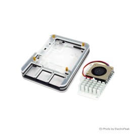 Raspberry Pi Clamshell Kit Buy Raspberry Pi 5 acrylic Shell at Best Price - ElectroPeak