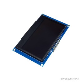 P040 WiFiスロットル 2.42インチ 128x64 OLED 仕様 lcd-01-104-1-2-42-i2c-spi-