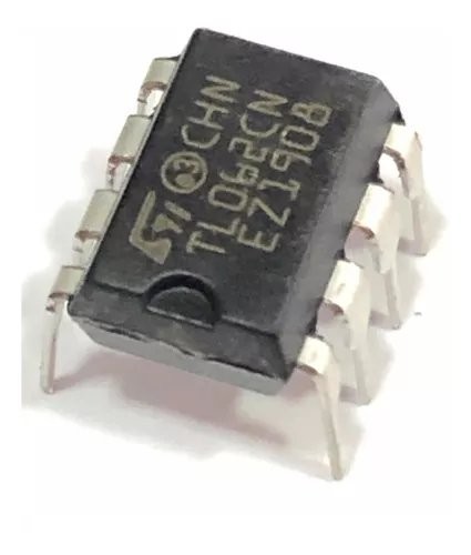 TL062CN, 1MHz Op Amp, DIP-8 - Pack of 10