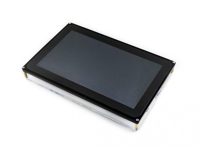 Waveshare 10.1" 1024x600 HDMI LCD Type H With Case
