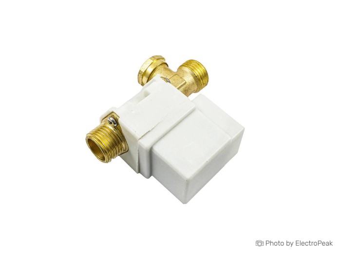 12V Water Solenoid Valve with Filter Cover