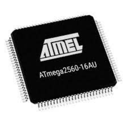 ATMEGA2560-16AU, 10 bit 16 MHz megaAVR Microcontroller, TQFP-100