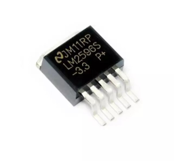 LM2596S-3.3V, Switching Voltage Regulator, TO-263-5 (D2PAK-5) - Pack of 10