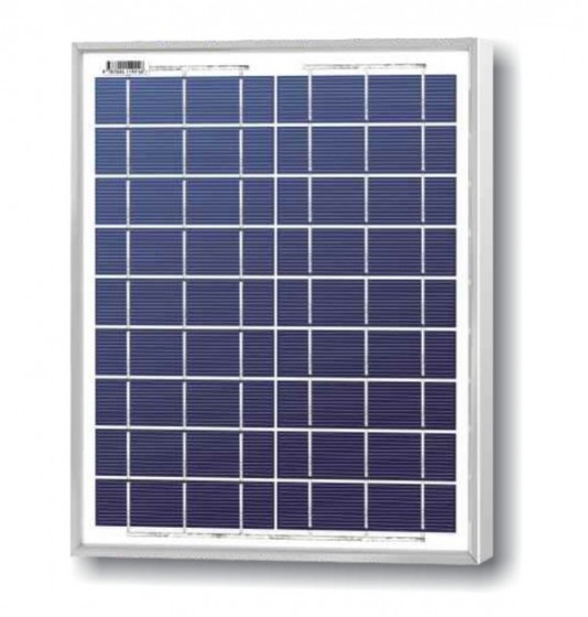 6V 12W Solar Panel with Wiring and Bracket