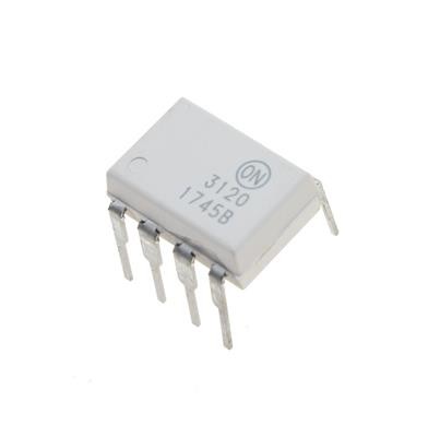 HCPL3120, Logic Output Optocoupler, DIP-8