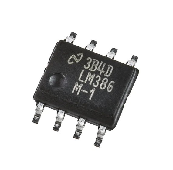 LM386M-1, 325 mW Audio Amplifier, SO-8 (SOP-8) - Pack of 50