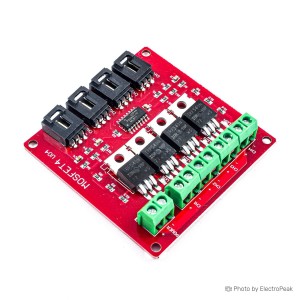 IRF540 4-Way Isolated Mosfet Switch Power Module