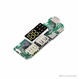 H961 Dual USB 5V 2.4A USB Micro/Type-C Fast Charger Power Bank Module