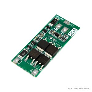 2S 7.4V 20A BMS 18650 Lithium Battery Protection Board