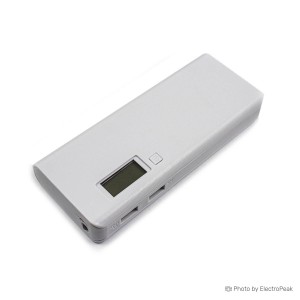 5V 1A/2A Dual USB Mobile Power Bank Box for 5x18650 Li-ion Battery