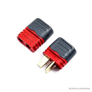 T Plug Connectors for RC ESC Lipo Battery - 1 Pair Male/Female