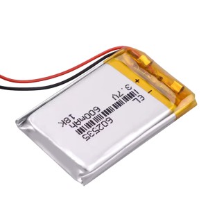 3.7V 800mAh Lithium Polymer Li-Po Battery, 6x30x35mm