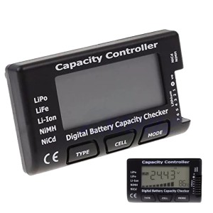 CellMeter-7 Digital Battery Capacity Tester for Rechargeable Batteries With Balancing Function