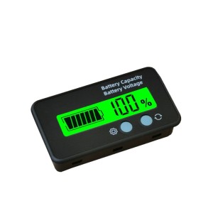 Lithium Battery Voltage Indicator with Case