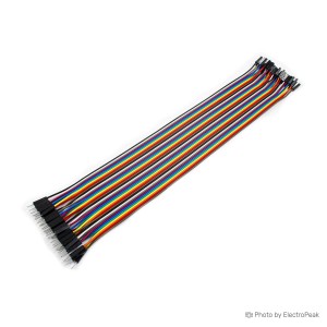 Male/Female Jumper Wires - 40 A— 30cm
