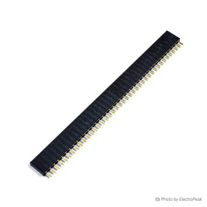 1x40 Pin Female Header - 2.54mm Pitch - Pack of 20