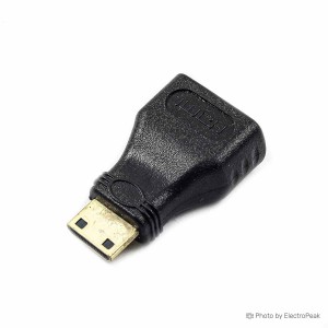 Mini HDMI to HDMI Adapter Converter