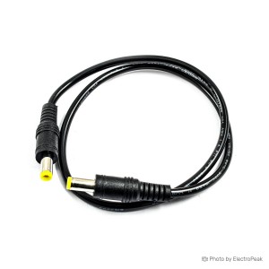 DC Extension Cable - 5.5x2.1mm, Male to Male