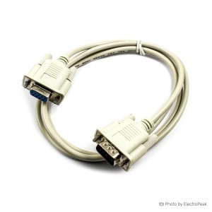 DB9 Female to Male Serial Adapter Cable