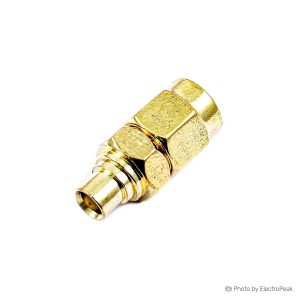 SMA Male To MCX Female Straight Adapter