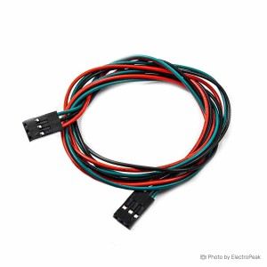 Servo Extention Cable - Female/Female, 70cm, 3 pins - Pack of 2