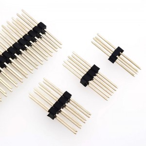 2x20 Pin Male Long Centered Header - 2.54mm Pitch - Pack of 10