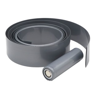 PVC Heat Shrink Tube Silver