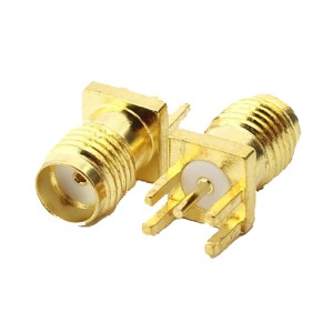 PCB Mount SMA Female Connector (Straight) - Pack of 5