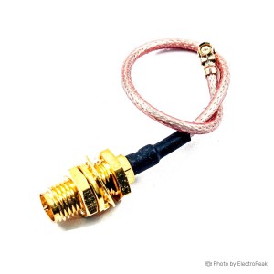 UFL (IPX IPEX) to RP-SMA Female Antenna Cable